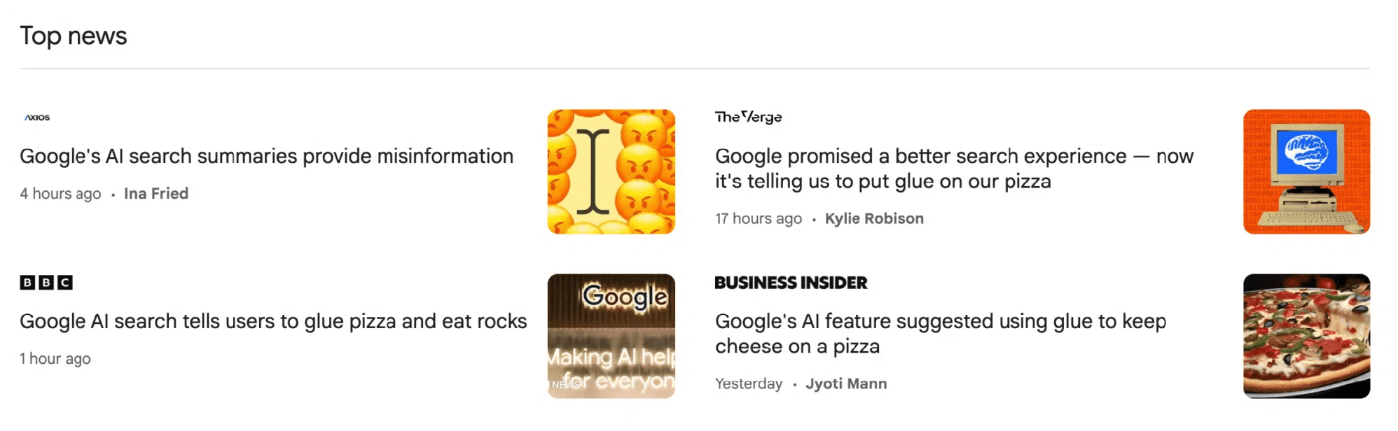 Google AI Overviews Media Coverage
