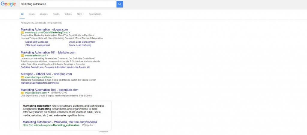 Search-Results-for-Marketing-Automation