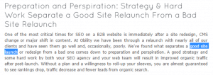 SEO quick wins anchor text optimization