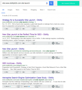 Internal links Obility SEO quick wins