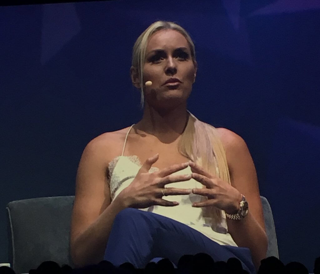 Lindsay Vonn Olympian Marketing Nation Summit 2018